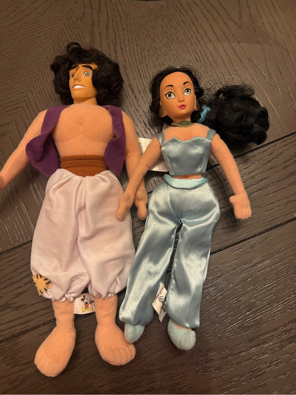Vintage Aladdin and jasmine from wdw